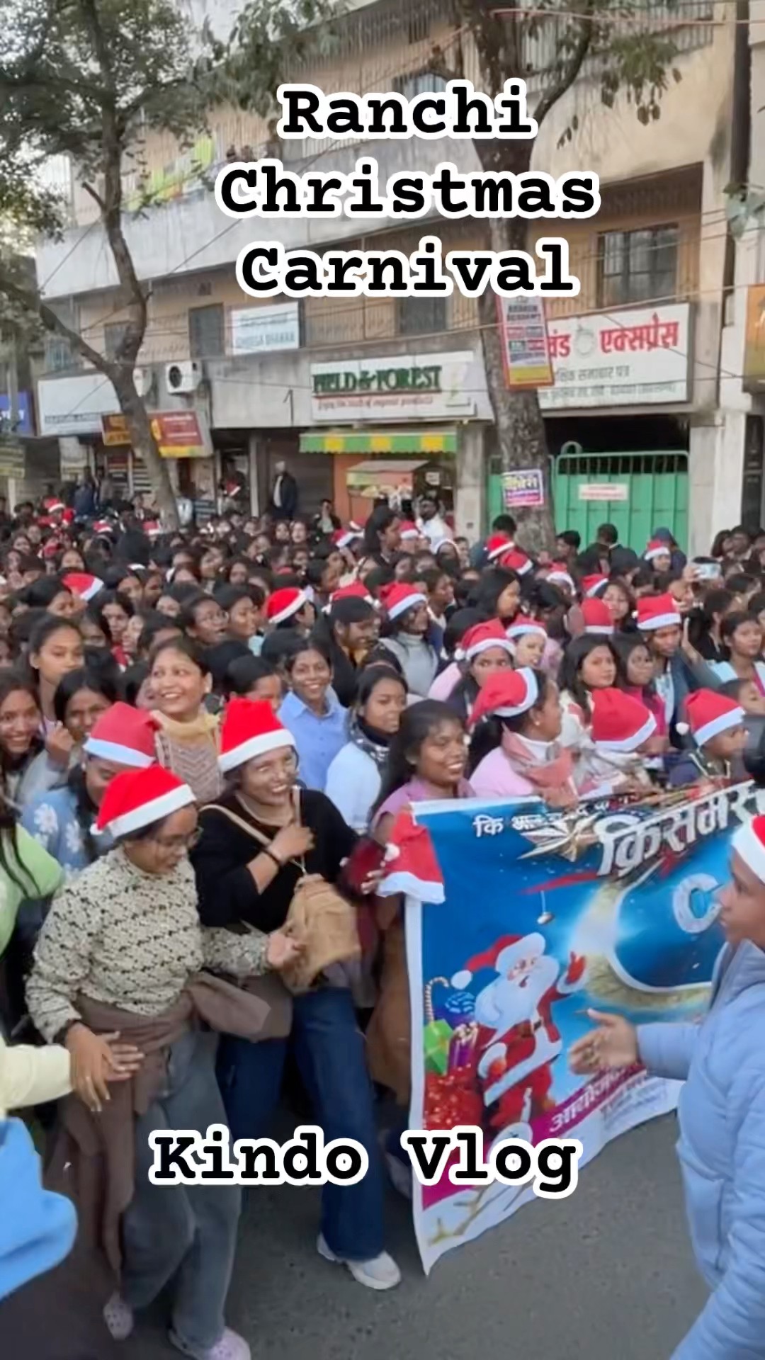Ranchi Christmas Carnival 2024 , क्रिसमस शोभा यात्रा/video121